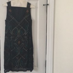 Black, shift dress